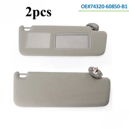 Sun Visor / Left+Right 1 Pair / for Toyota Prado (2002–2009)