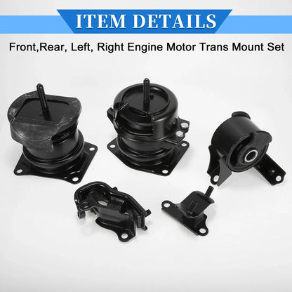 Engine Motor Mount Set for Honda Pilot (2001-2006)