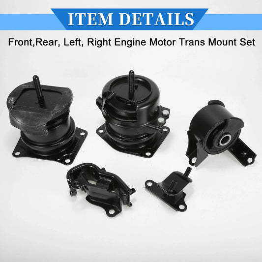 Engine Motor Mount Set for Honda Pilot (2001-2006)