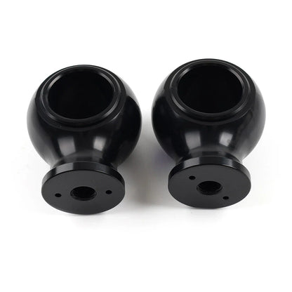 32mm 1.25" Fat Handlebar Risers Clamp Black for Harley Touring