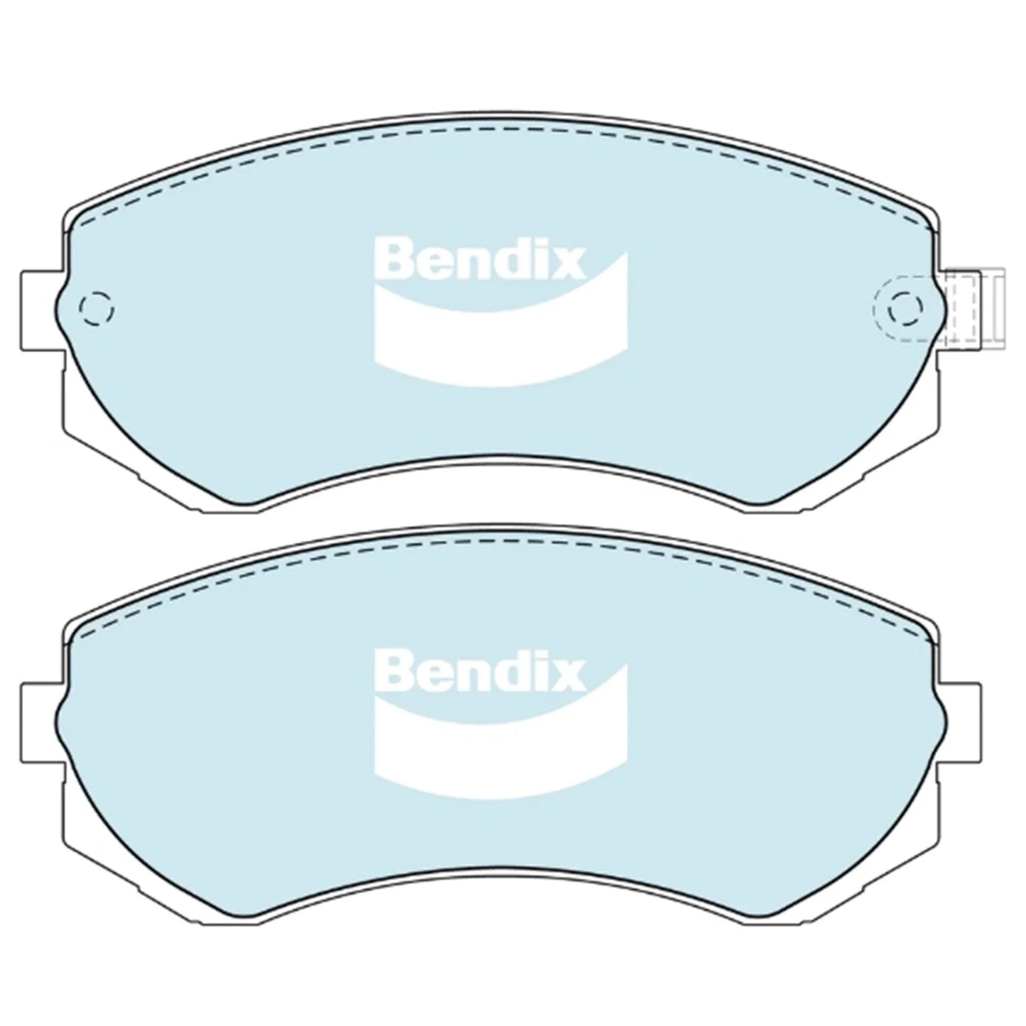 GCT Front Disc Brake Pad Set for Nissan Cefiro (1990-1992)