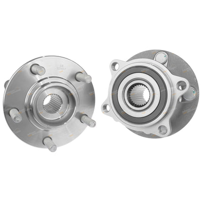 2X Rear Wheel Bearing Hubs for Peugeot 4007 (2009–2010)