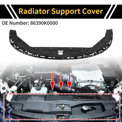 Radiator Support Cover for Kia Soul (2024–2026) No. 86390K0000, ABS Black
