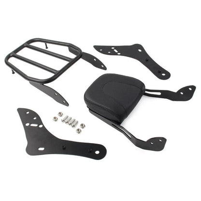 Rear Sissy Bar Luggage Rack Pad for Kawasaki Vulcan S 650 VN650 (2015-2021)