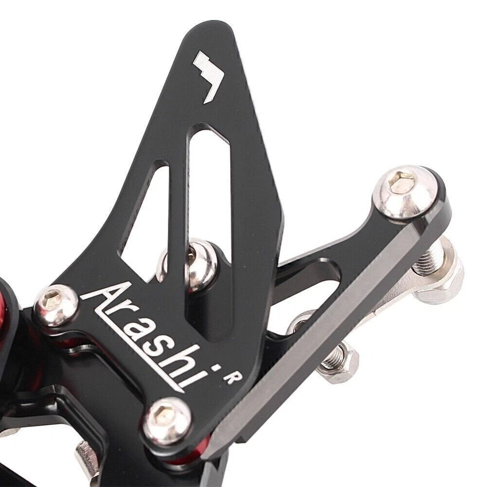 Adjustable Passenger Footrest Pegs for Kawasaki Z125 (2016–2018)