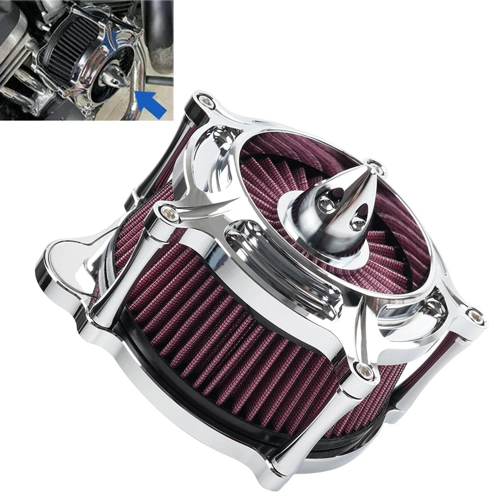 Air Cleaner Intake Filter for Harley Touring (2014–2023) - Red