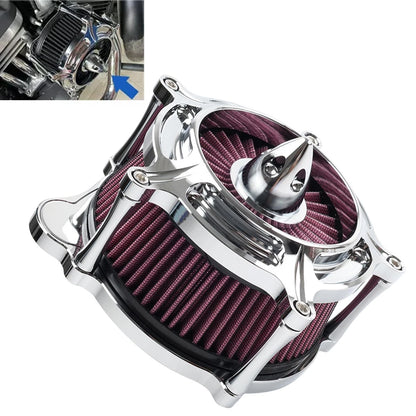 Air Cleaner Intake Filter for Harley Touring (2014–2023) - Red