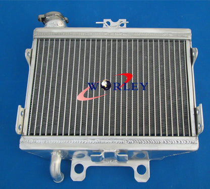 Aluminum Radiator + White Silicone Hose for Honda CR250R (1997-1999)