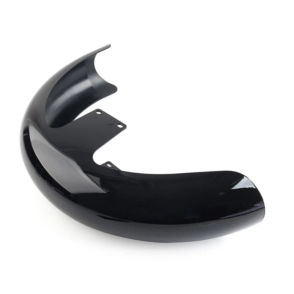 21" Wheel Wrap Front Fender Glossy Black for Harley Touring Street Glide (2009-2023)