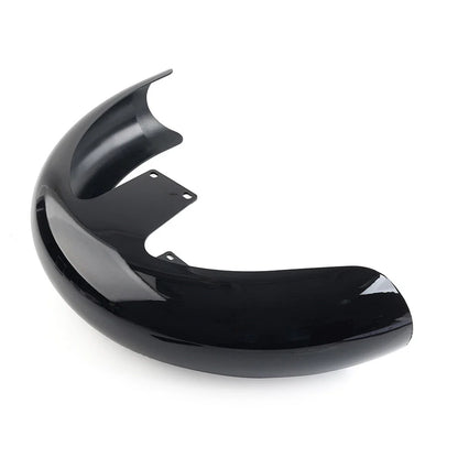 21" Wheel Wrap Front Fender Glossy Black for Harley Touring Street Glide (2009-2023)
