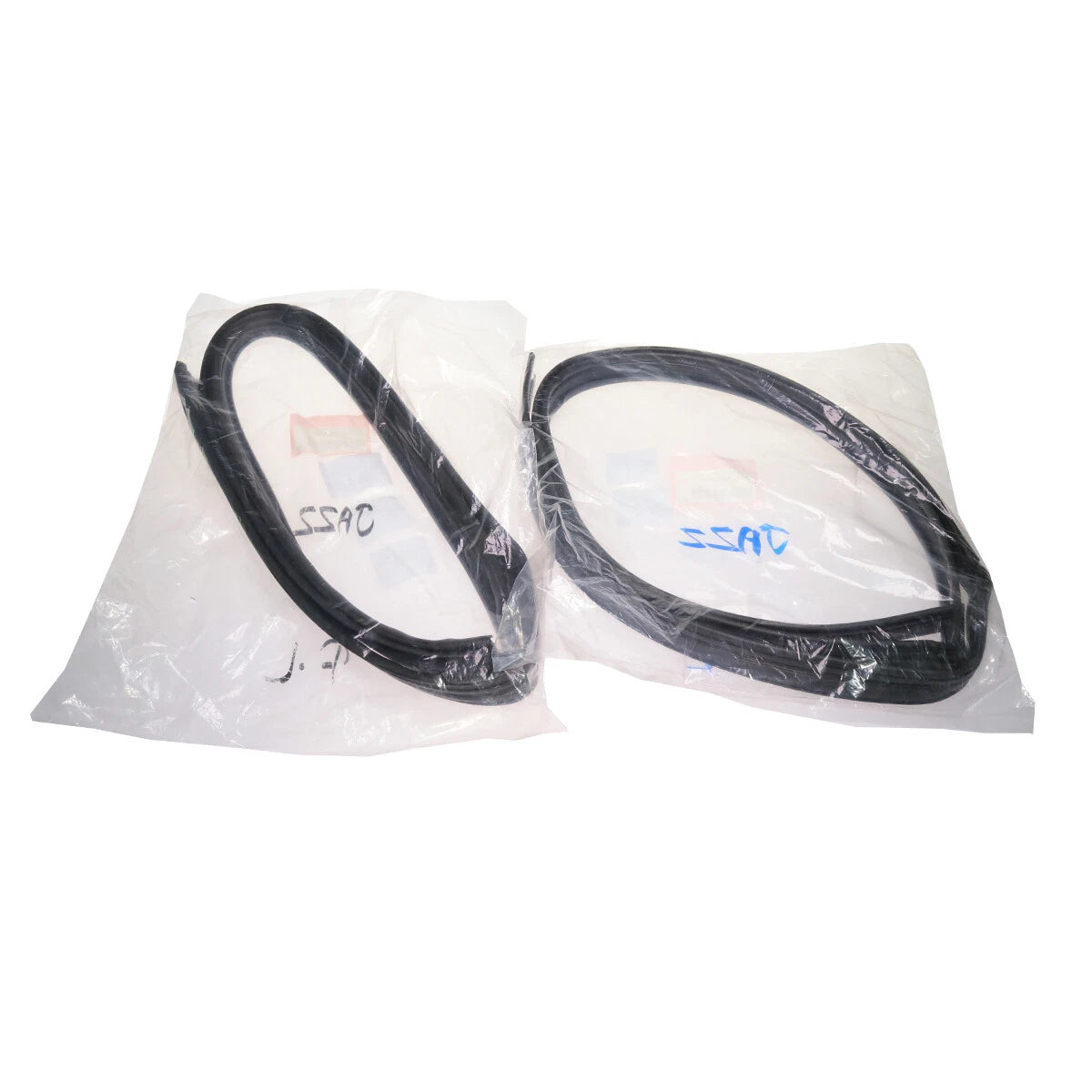 Front Door Window Glass Run Channel Set for Honda Fit/Jazz GD1/GD3/GD4 2001-2008