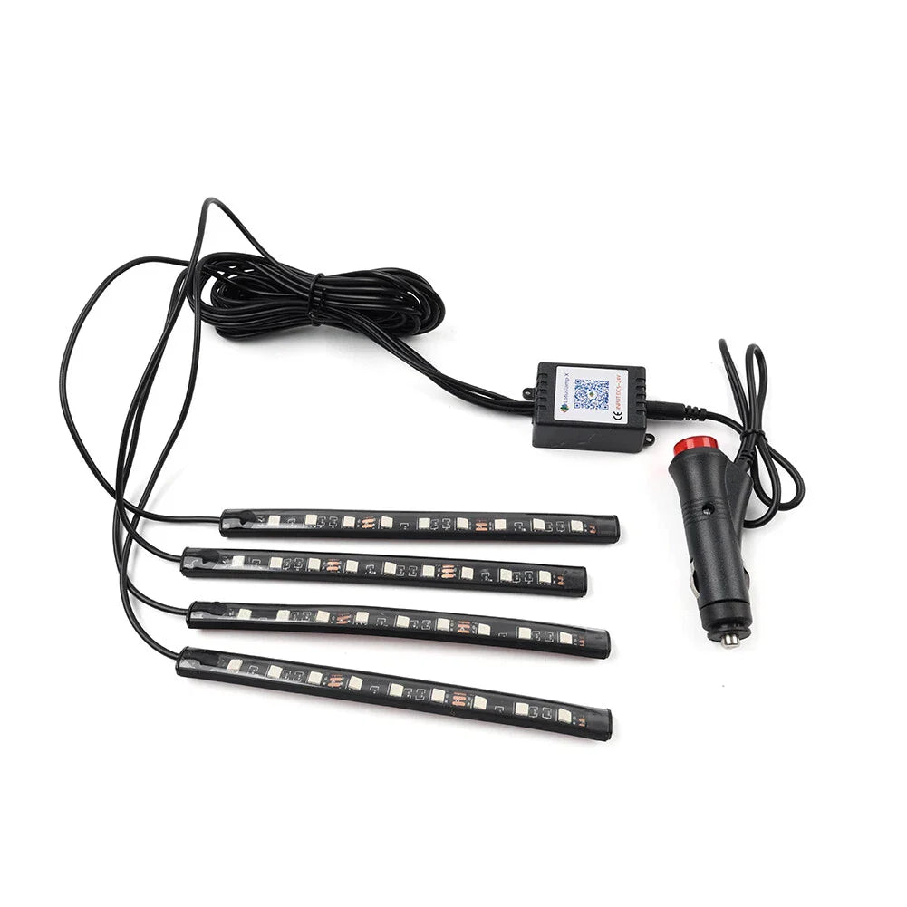 36LED RGB Voice Control Floor Light for Atmosphere - Music Sync Lamp