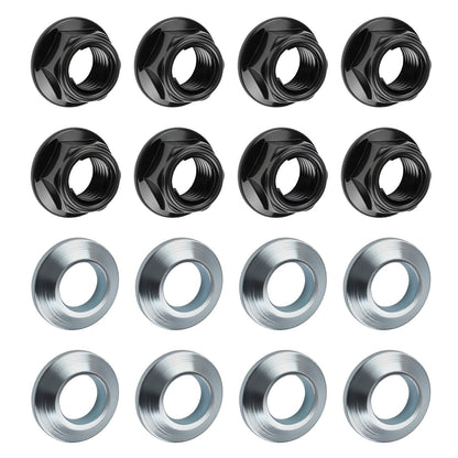 16pcs Lug Nuts for Honda TRX400EX TRX400X TRX450R TRX450ER TRX700XX (2000–2014)