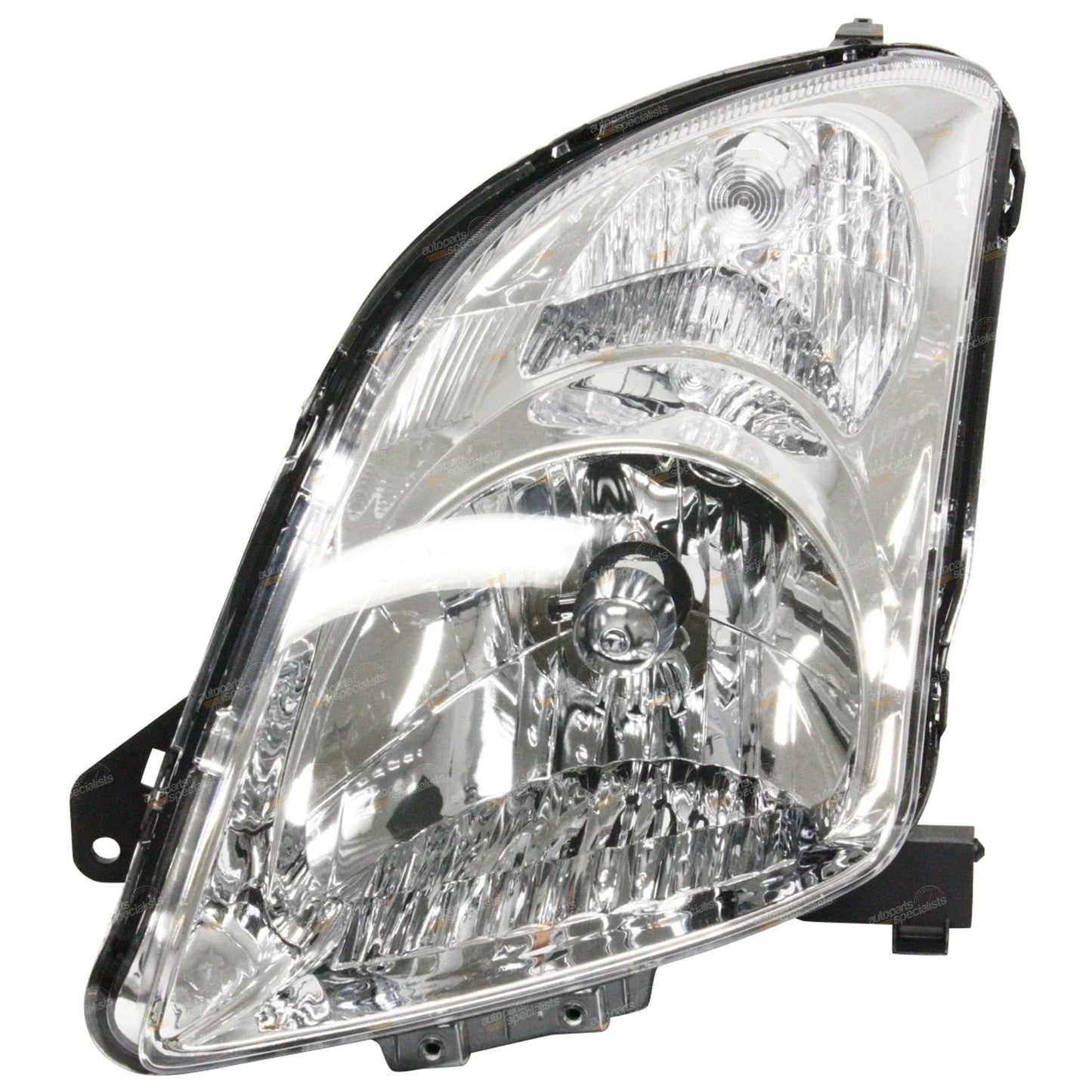 Pair Chrome Headlights for Suzuki Swift Hatch (2005 - 2010)