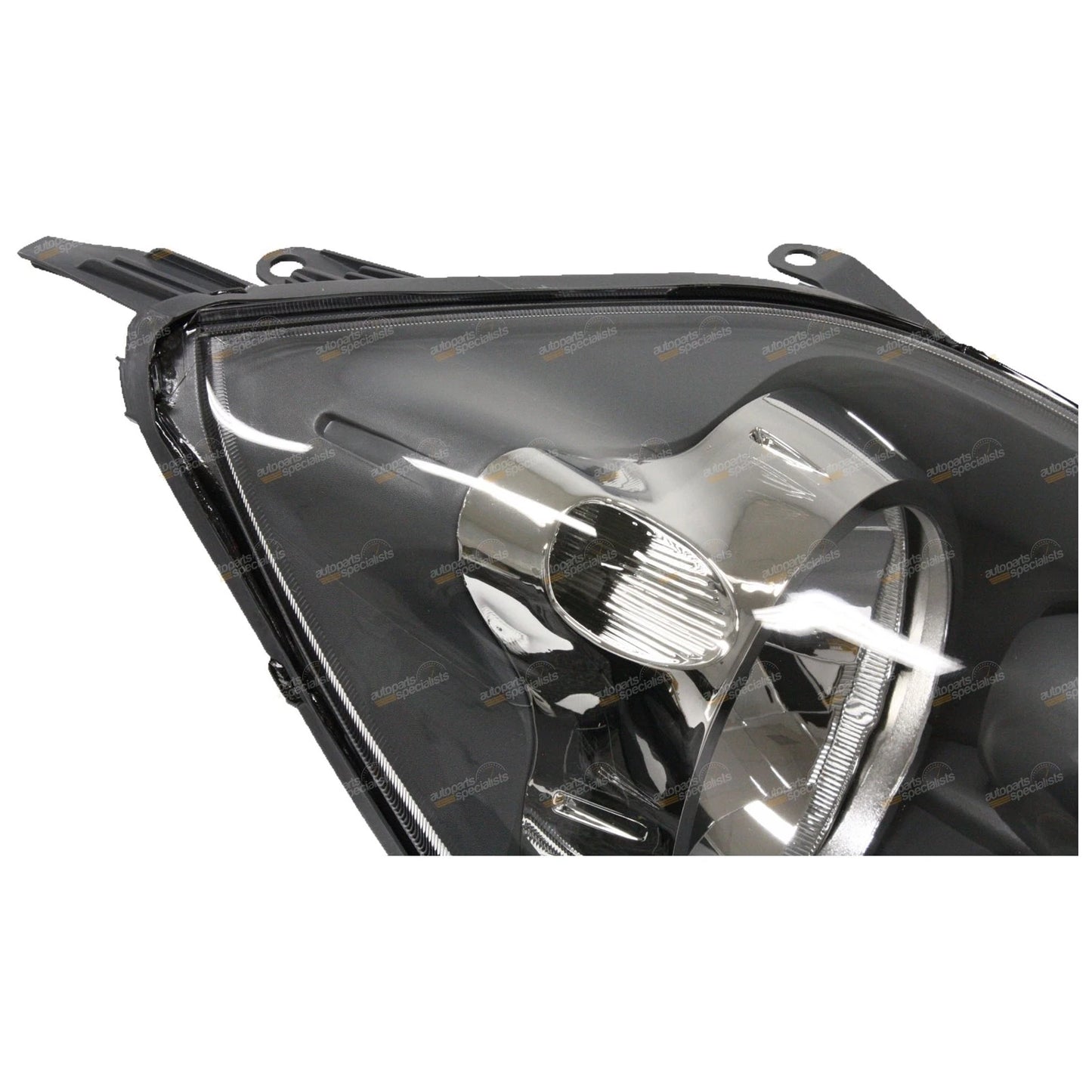RH Black Headlight for Ford Fiesta WQ (2005–2008)