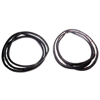 Pair Door Weatherstrip Seal for Toyota Corolla 2 Door Coupe (1970–1978)