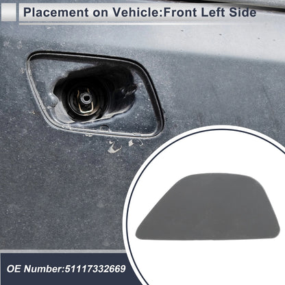 Bumper Headlight Washer Nozzle Cover Cap for BMW 535i (2011–2016)