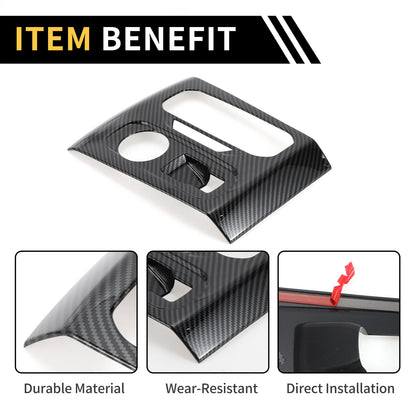 Console Gear Shift Frame Cover for Chevy Colorado (2023–2024) Carbon Fiber