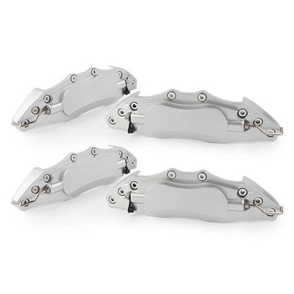 Set of 4 Metal 3D Brake Caliper Covers for Universal Fit (10.5")