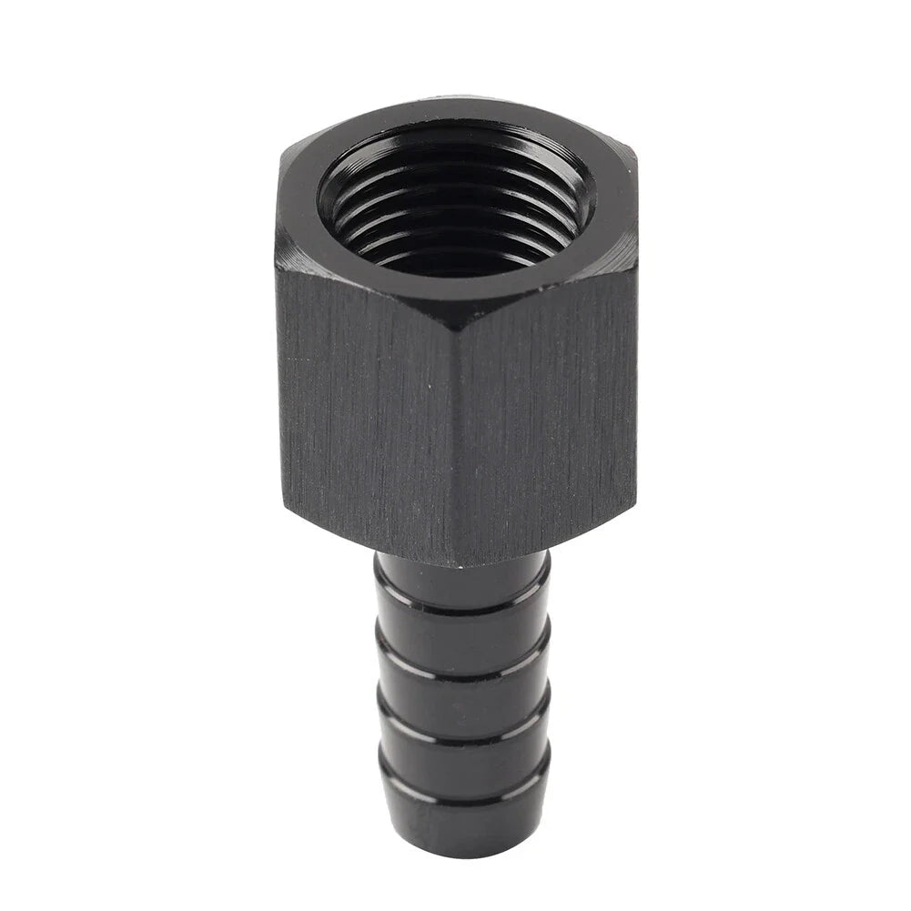 AN6 Female to 3/8" Hose Barb Fuel Line Swivel Fitting Adapter for Car