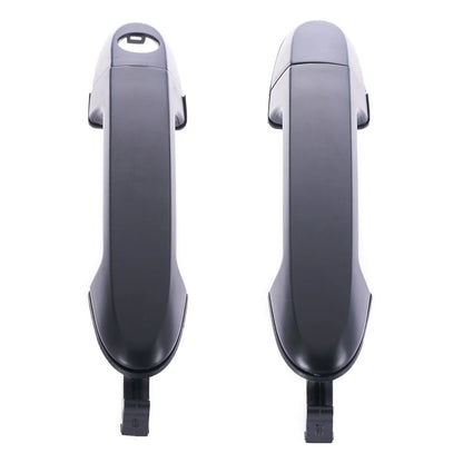 2 x Front Left & Right Door Handle Black for Hyundai Santa Fe CM (2005–2012)