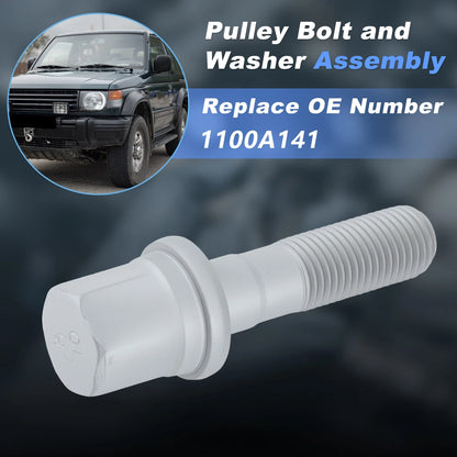 Engine Crankshaft Pulley Bolt 1100A141 for Mitsubishi Montero (1994–2006)