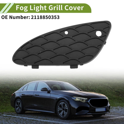 1 Pc Fog Light Grill for Mercedes-Benz E350 (2006–2009) No. 2118850353 Black