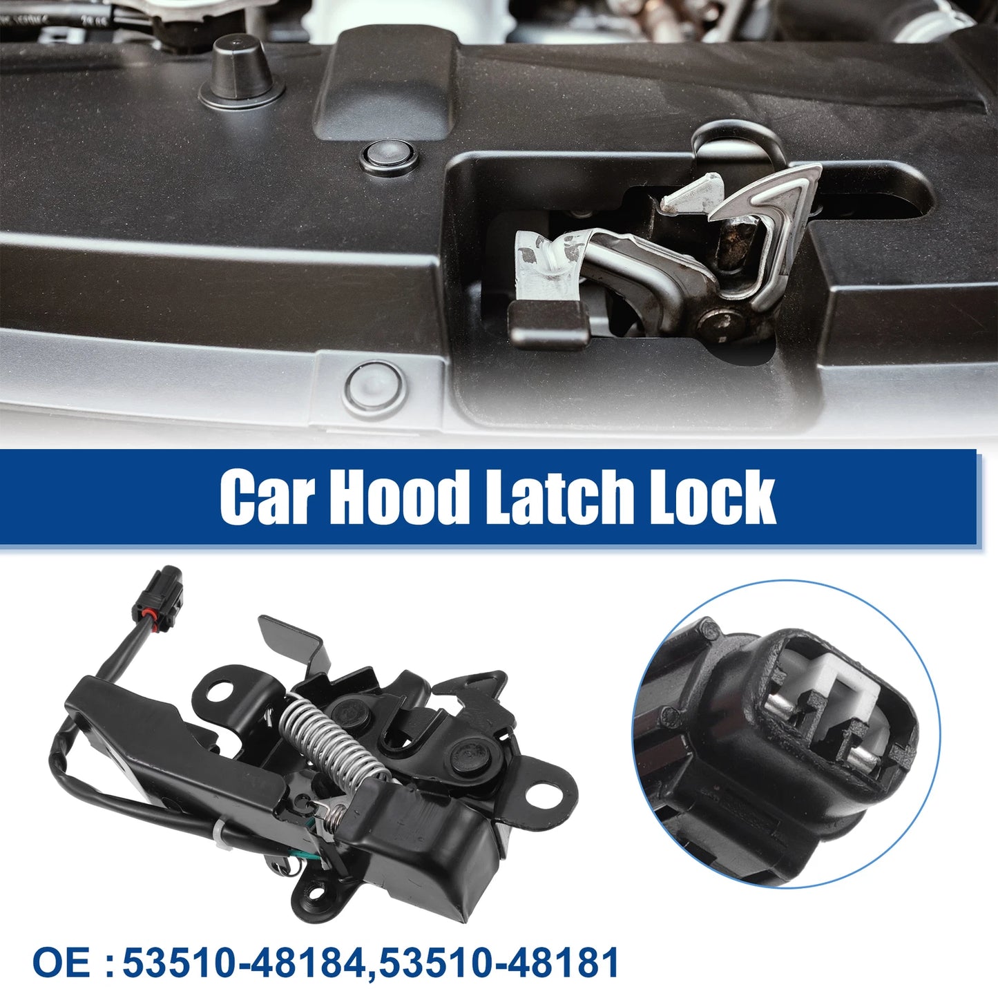 Hood Latch Lock Assembly for Toyota Highlander (2008–2010)