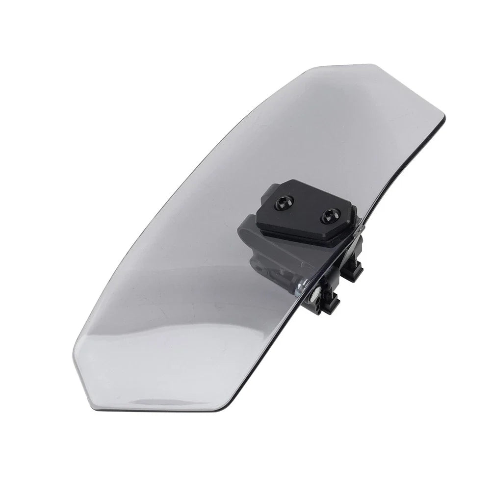 Universal Adjustable Clip-On Windshield Air Deflector for Cars