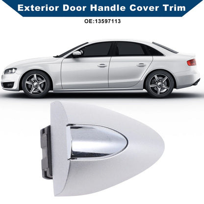 Exterior Door Handle Cover Trim for Buick LaCrosse (2017-2019) Silver Tone