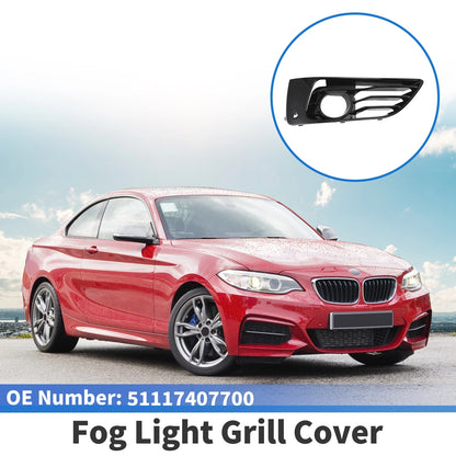 1 Pc Fog Light Grill for BMW 2 Series (2017–2020) No. 51117407700