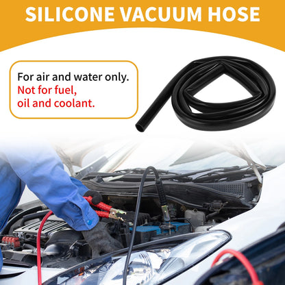 5.5FT 5/8" Silicone Vacuum Tubing Hose for Air and Water (16mm ID, 2mm Thickness)