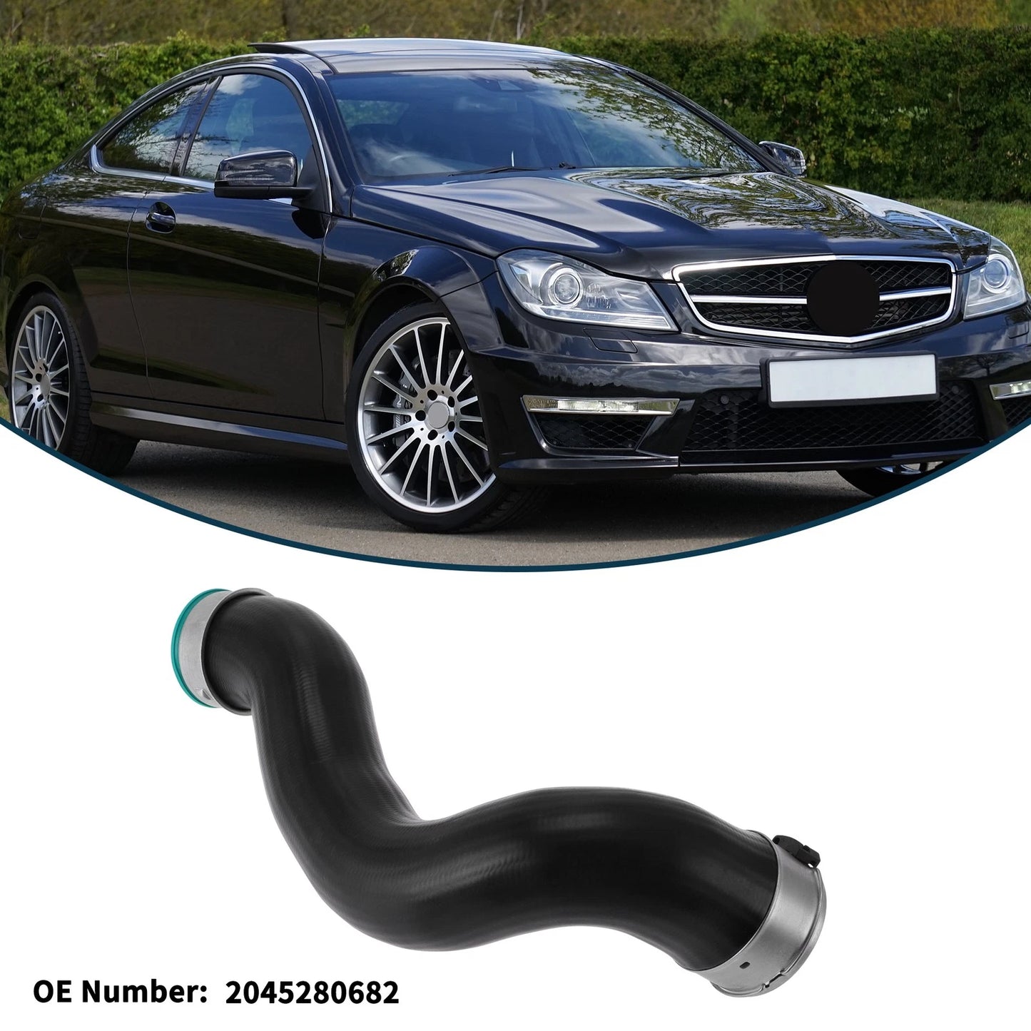 Radiator Hose for Mercedes-Benz CLS-Klasse C218 CLS350 CDI (2011–2015) No.2045280682