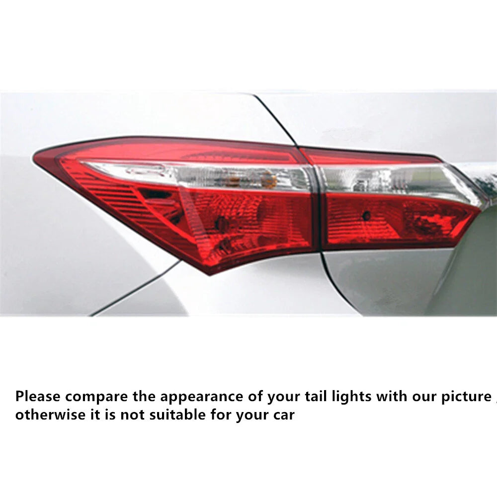 4 Pcs Rear Tail Light Seal Gasket for Toyota Corolla (2014-2018)