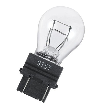 10 x 3000K 3157 Clear Amber Tail Signal Brake Light Bulbs for Vehicles