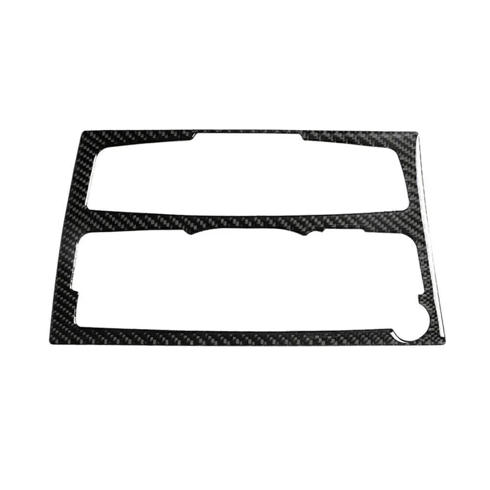 AC/CD Panel Frame Cover Trim Carbon Fiber for Audi A4 A5 (2010-2016)