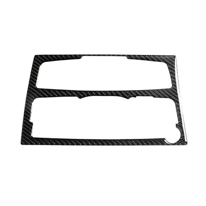 AC/CD Panel Frame Cover Trim Carbon Fiber for Audi A4 A5 (2010-2016)
