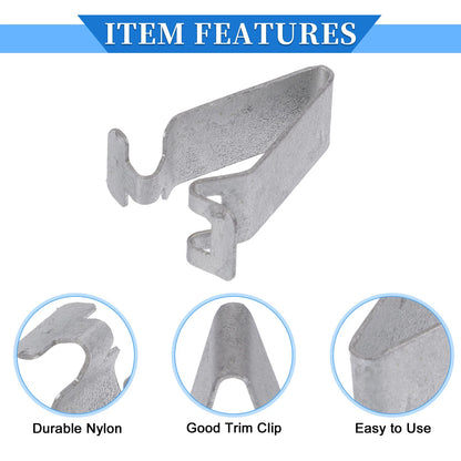 10 Pcs B-Pillar Trim Panel Clip for Volkswagen Jetta (2011–2023) Metal