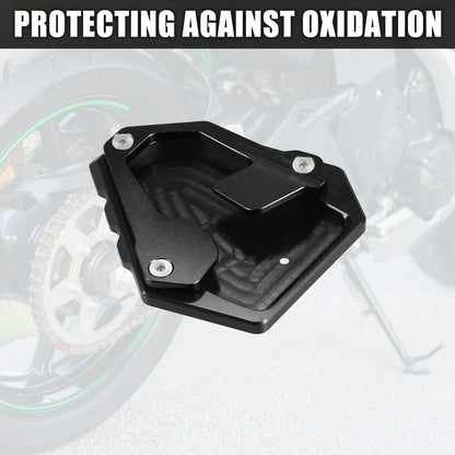 Aluminum Alloy Kickstand Pad Set for Honda NT1100 (2021-2023) Black