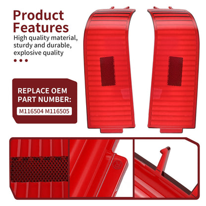 Rear Tail Light Lens Set for John Deere 415 425 445 455