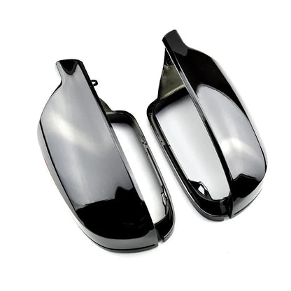 Black RearviewSide Mirror Cap Covers for Audi A4/S4 (2010-2016)