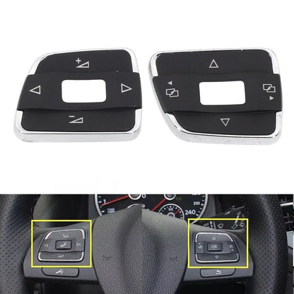 Steering Wheel Volume Switch Button Trim Cover for Passat B7 (2010–2015)