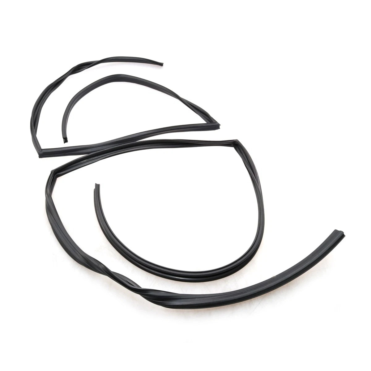 Rear Door Glass Run Channel Pair for Toyota Land Cruiser BJ60 FJ60 FJ61 HJ61 (1979–1990)
