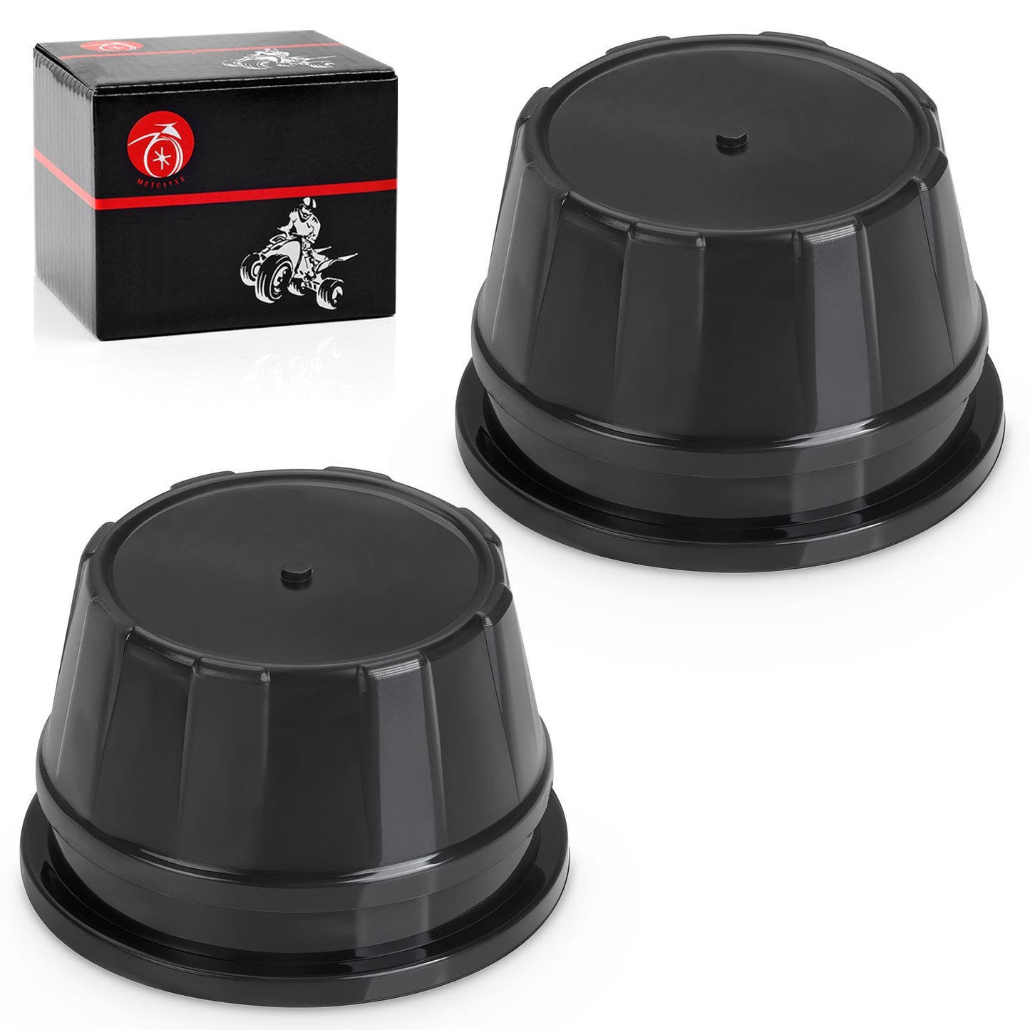 2X Wheel Center Caps for Honda Rincon 680 (2006–2023)
