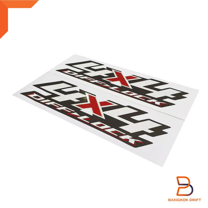 4x4 Diff Lock Side Rear Body Adhesive Sticker Decal for Isuzu D-Max (20-24)