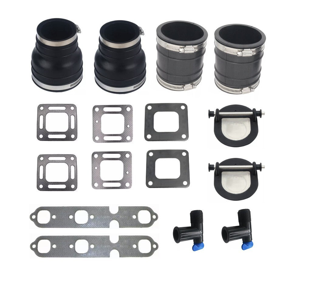 Exhaust Bellow Gasket Kit for MerCruiser V6 175-205