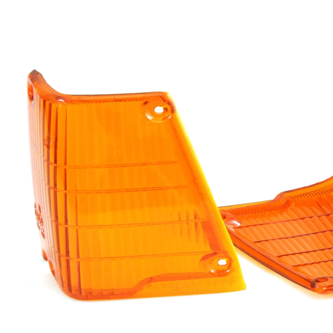 Front Corner Light Lens Pair for Toyota Corolla 4-Door Sedan (1979–1987)