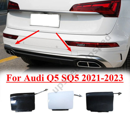 Rear Bumper Tow Hook Hole Eye Cover Cap for Audi Q5 (2021–2023)