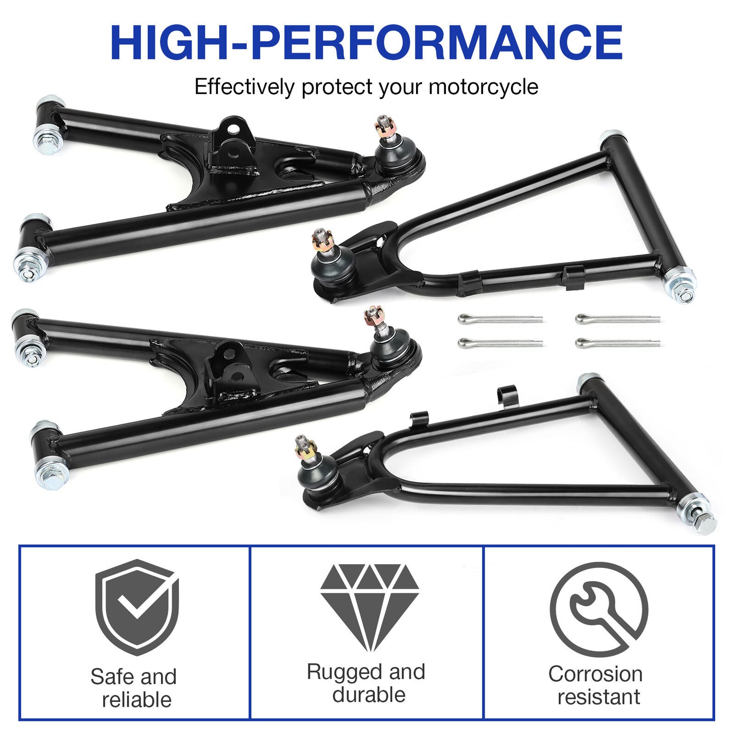 Set of 2 Control A-Arms for Yamaha Banshee 350 (1987–2006)