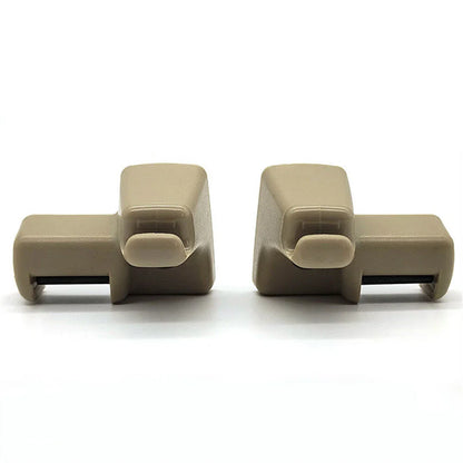 Sun Visor Retaining Clips Beige for Land Rover Range Rover L322 (2003-2012)